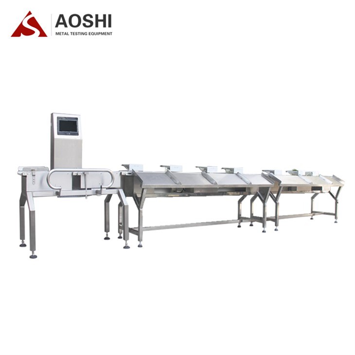 Sedemnivojski stroj za razvrščanje teže