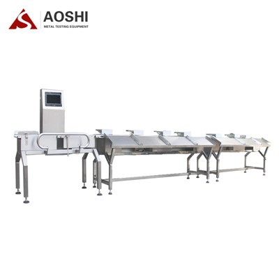 Sedemnivojski stroj za razvrščanje teže